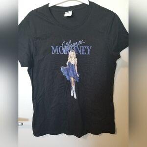 Megan Moroney Black Short Sleeved Tshirt